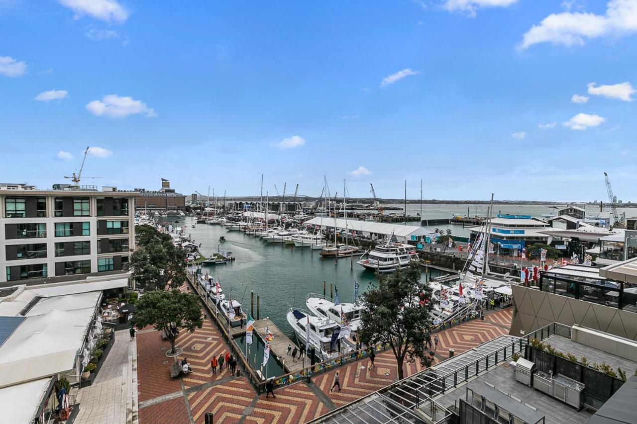 Dazzling Sea Views - Heart Of The Viaduct Apartment Auckland Bagian luar foto