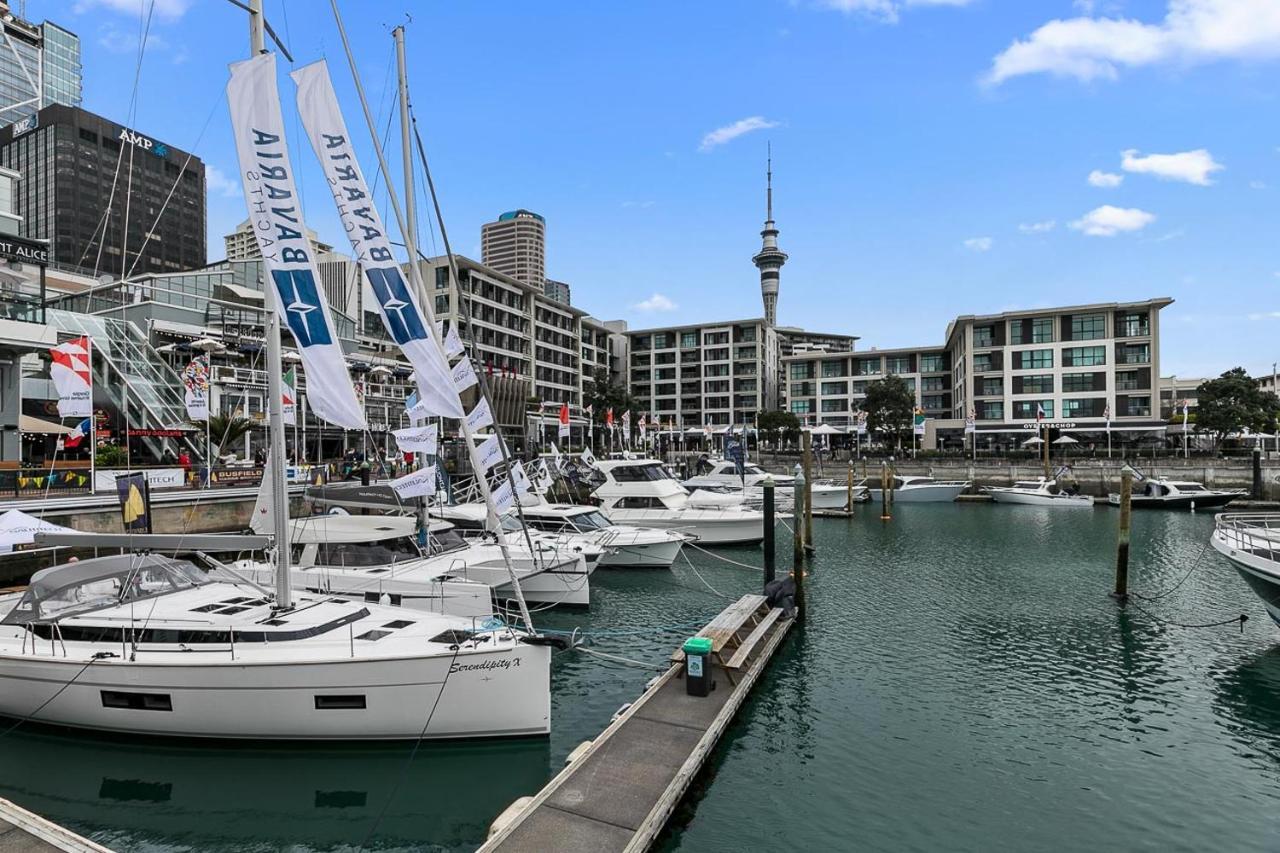 Dazzling Sea Views - Heart Of The Viaduct Apartment Auckland Bagian luar foto